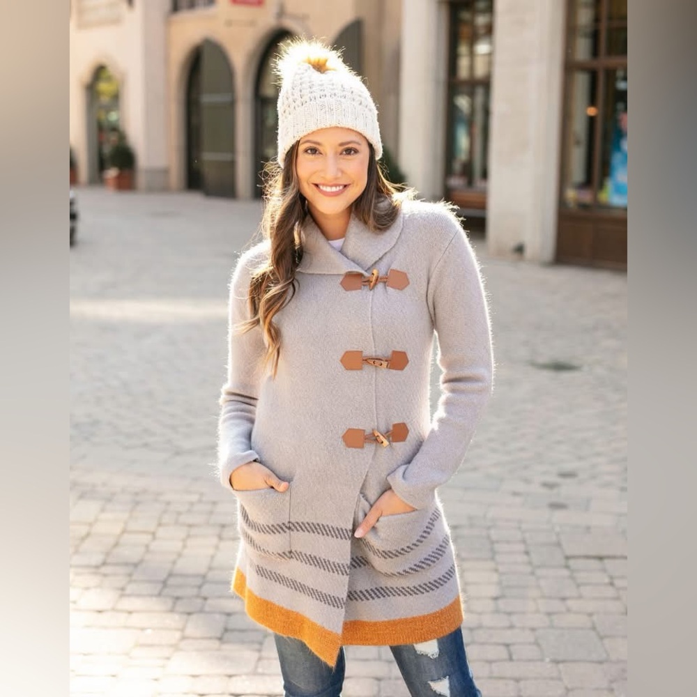 NWT Grace & Lace Bristol Sweater Coat